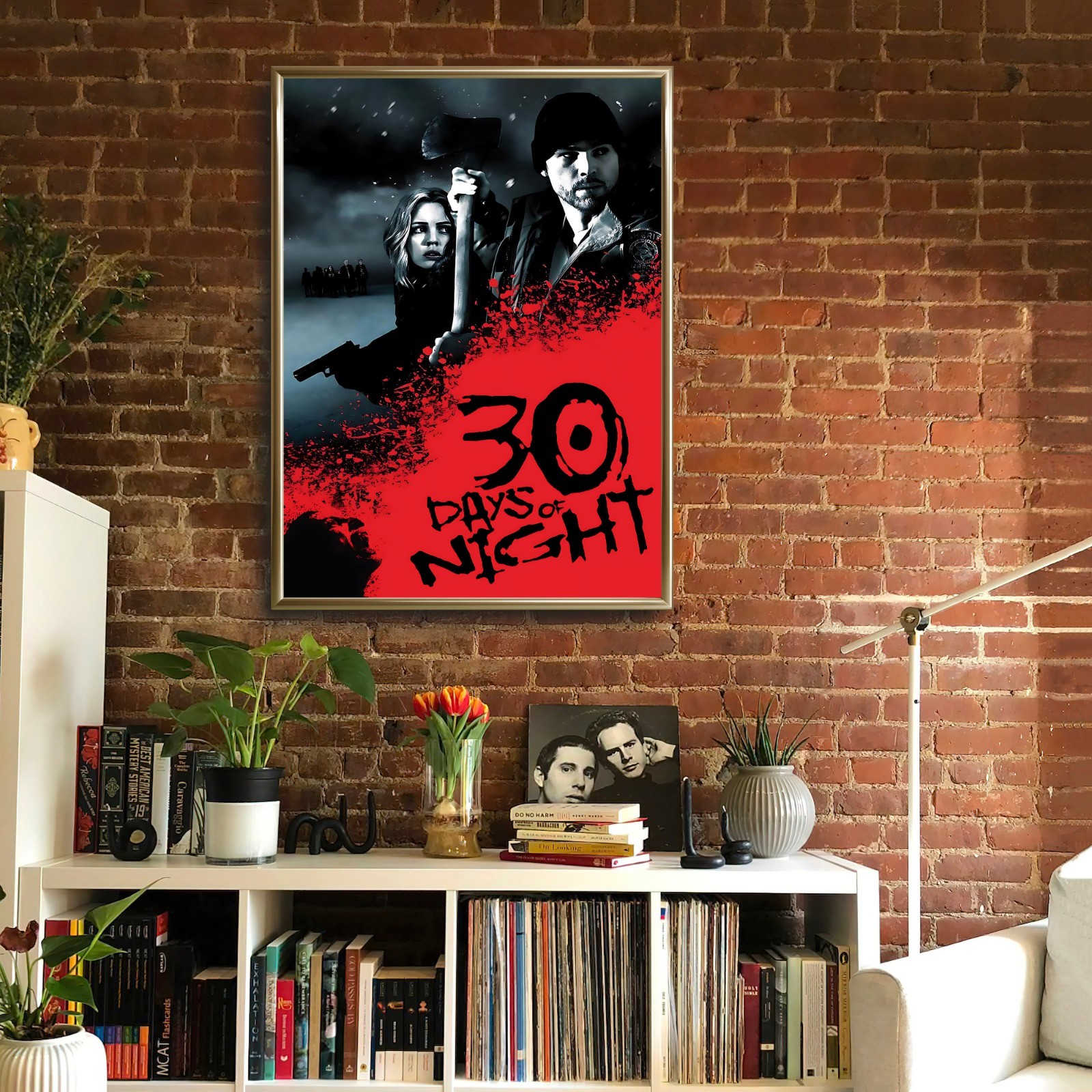 30 Days of Night (2007) Movie Poster Wall Art Print