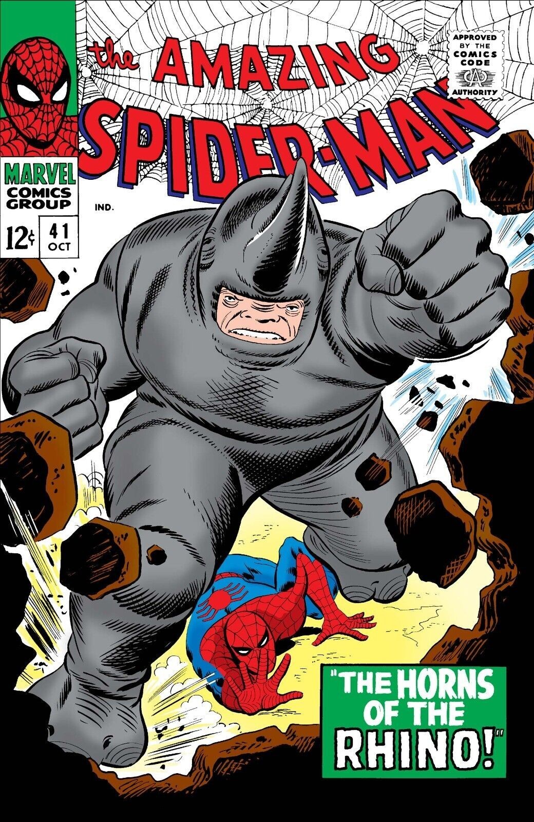 AMAZING SPIDER-MAN #41 COMIC BOOK COVER Poster print 11″x17″ inches