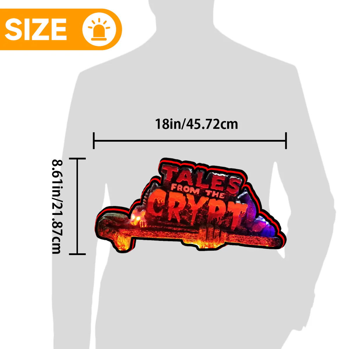 Tales From The Cpypt Pinball Topper 3D Printed LED Lightbox for Pinball Machine