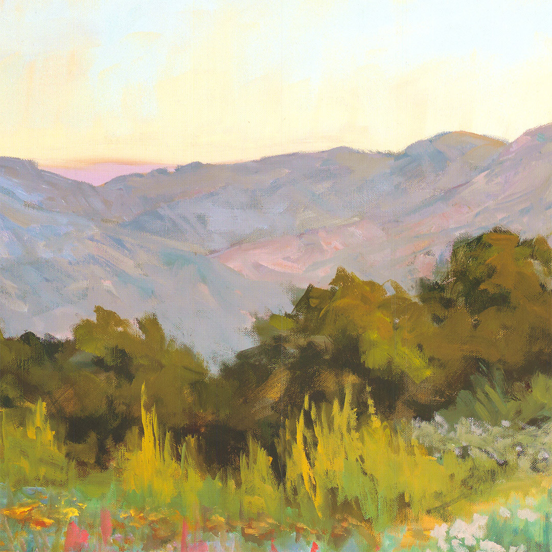30W”x40H” SPRING DAYS by ELLIE FREUDENSTEIN -FLORAL PARADISE – CHOICES of CANVAS