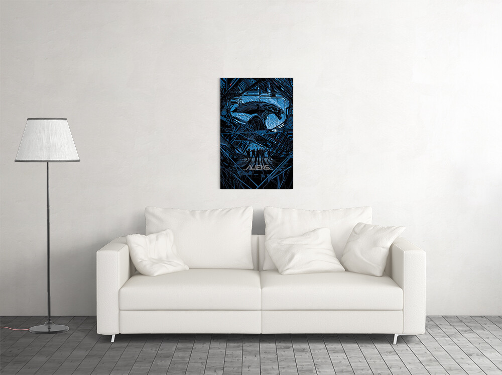 Aliens Xenomorph Queen Dusk 1986 Movie Decor Wall Art Wall Print – POSTER 20×30