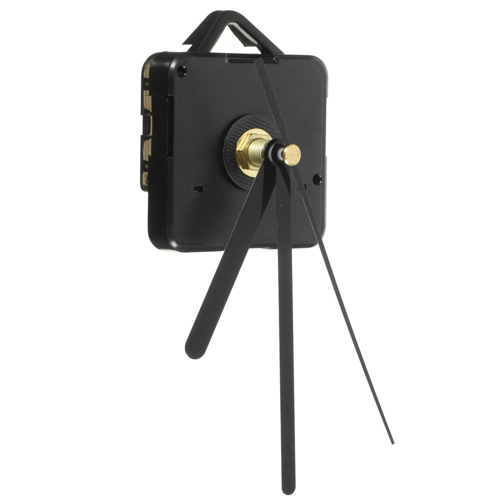 1Set Black Battery Clock Mechanism Replacement Motor for Precise DIY Clock Works