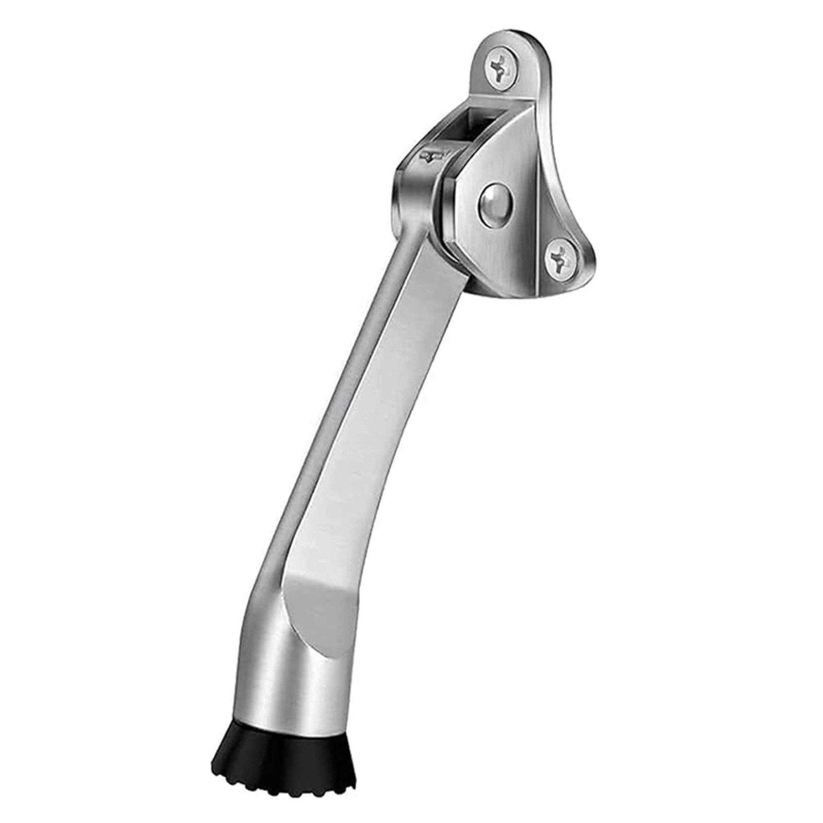 4 Inch KickDown Door Stopper Heavy Duty Non Slip Stop Kickstand Hinge Holder