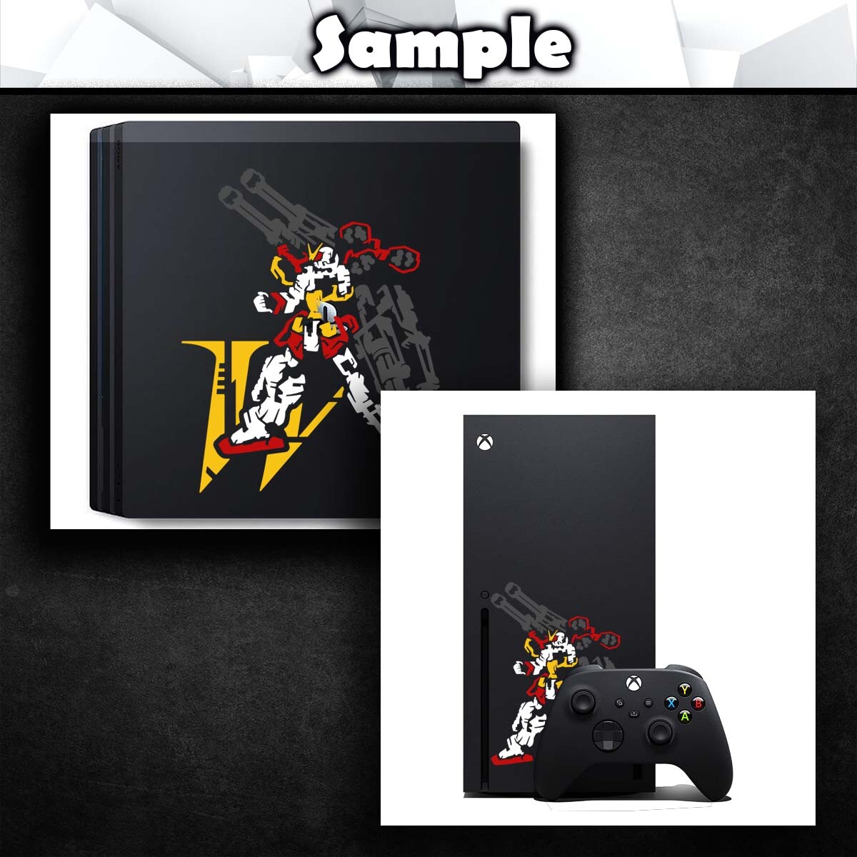 Gundam Heavyarms Customized Vinyl Decal (Anime Mecha Car Laptop PC Tower Decor)