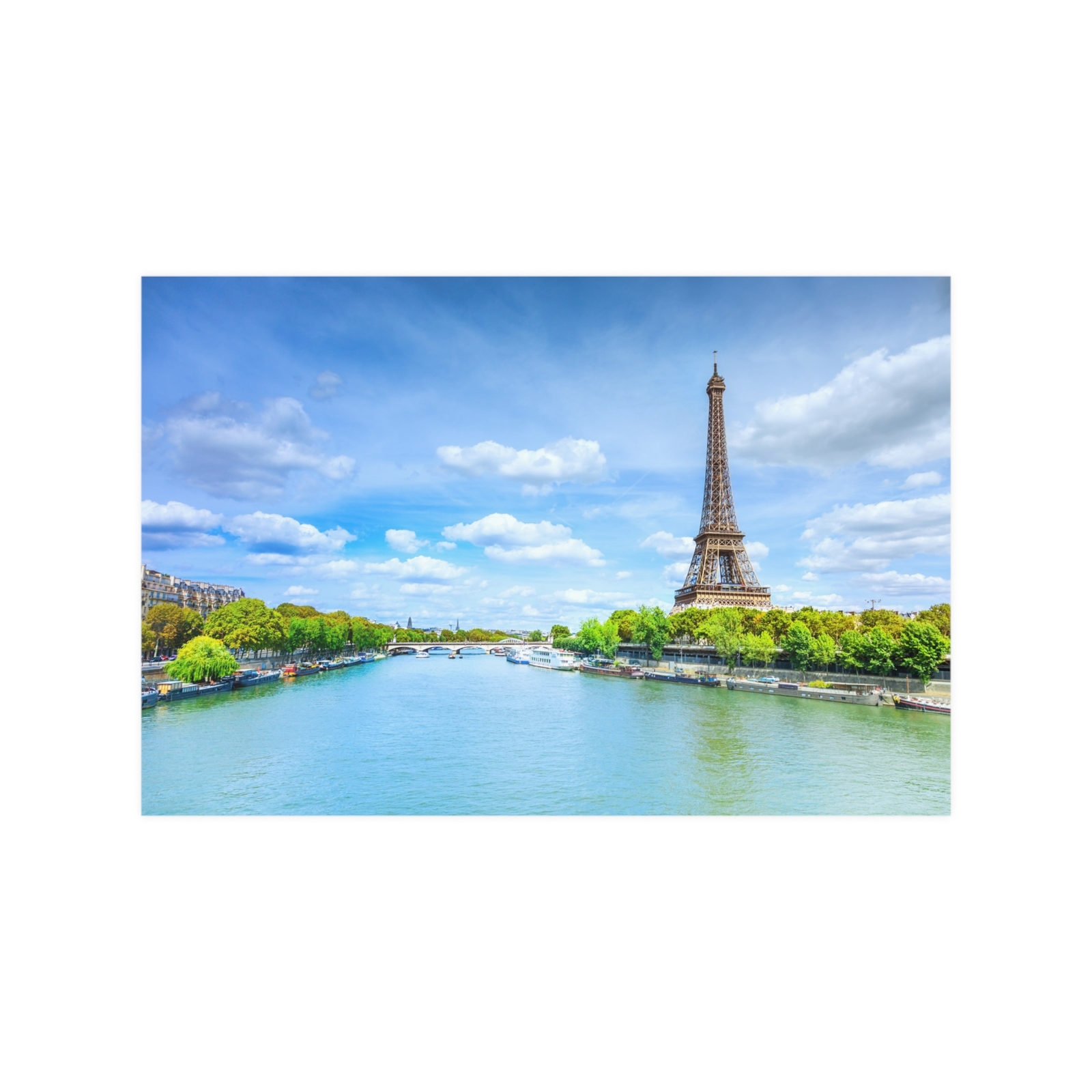 Paris poster, New 36×24 Satin poster assembled in USA