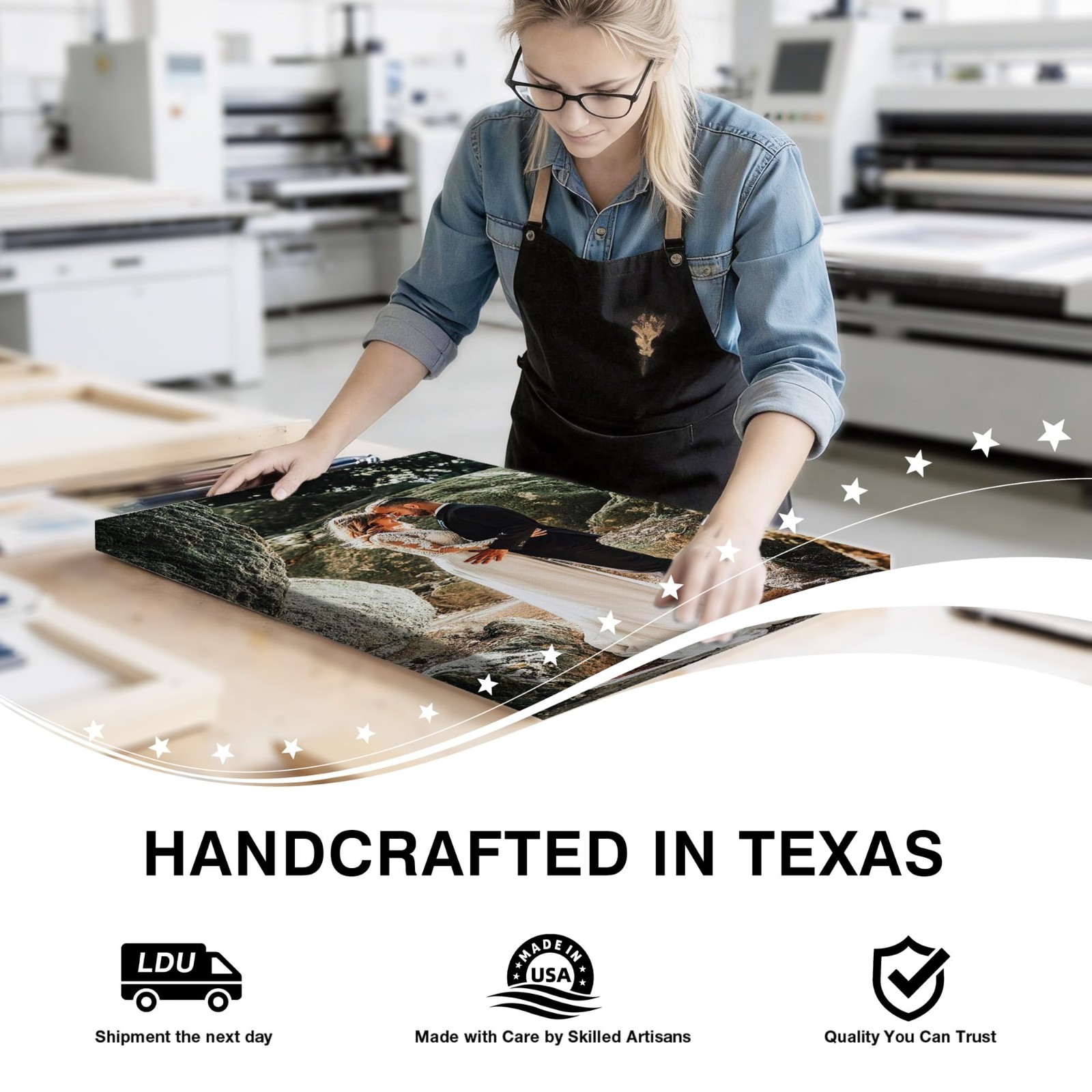 Personalized Custom Canvas Prints: Photo On Canvas (Framed Canvas, 8×8-24×36)