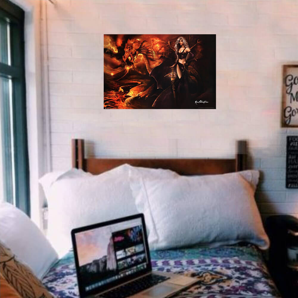 Poster Dragon’s Keeper – Renee Biertempfel Poster 36in x 24in