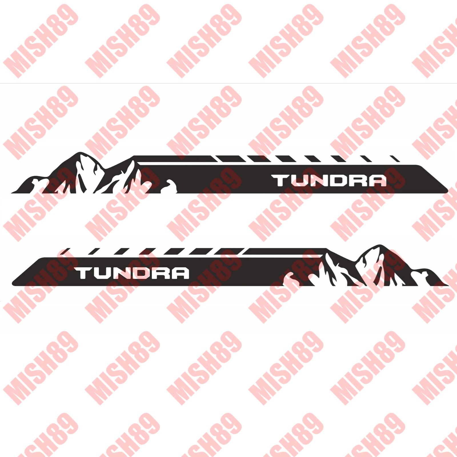 Toyota Tundra Decal Tundra Mountain Graphic Stickers – Any Size