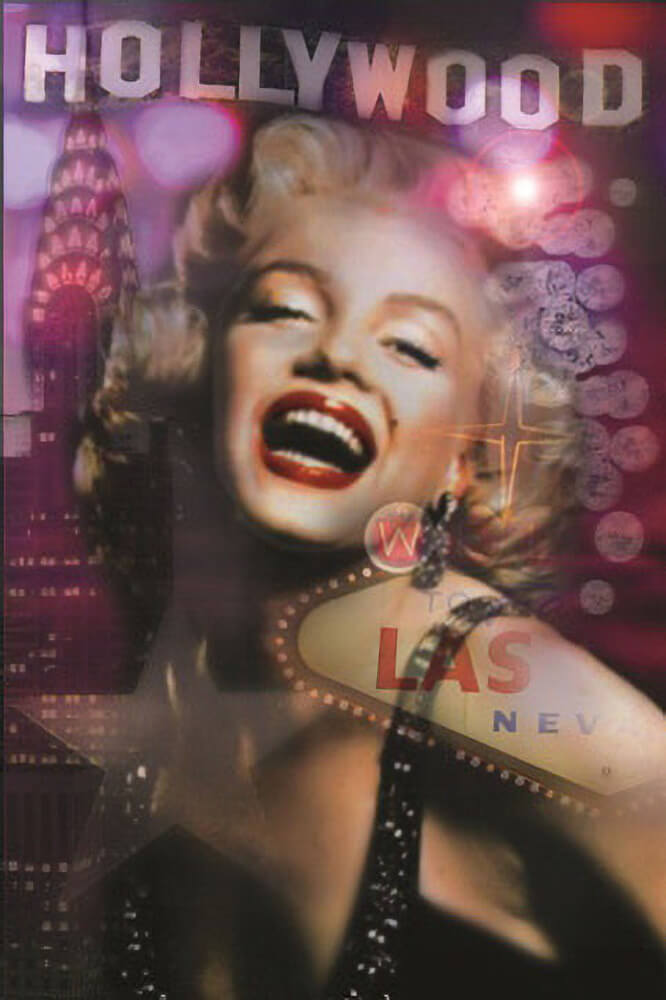 Marilyn Monroe Hollywood Poster 24in x 36in