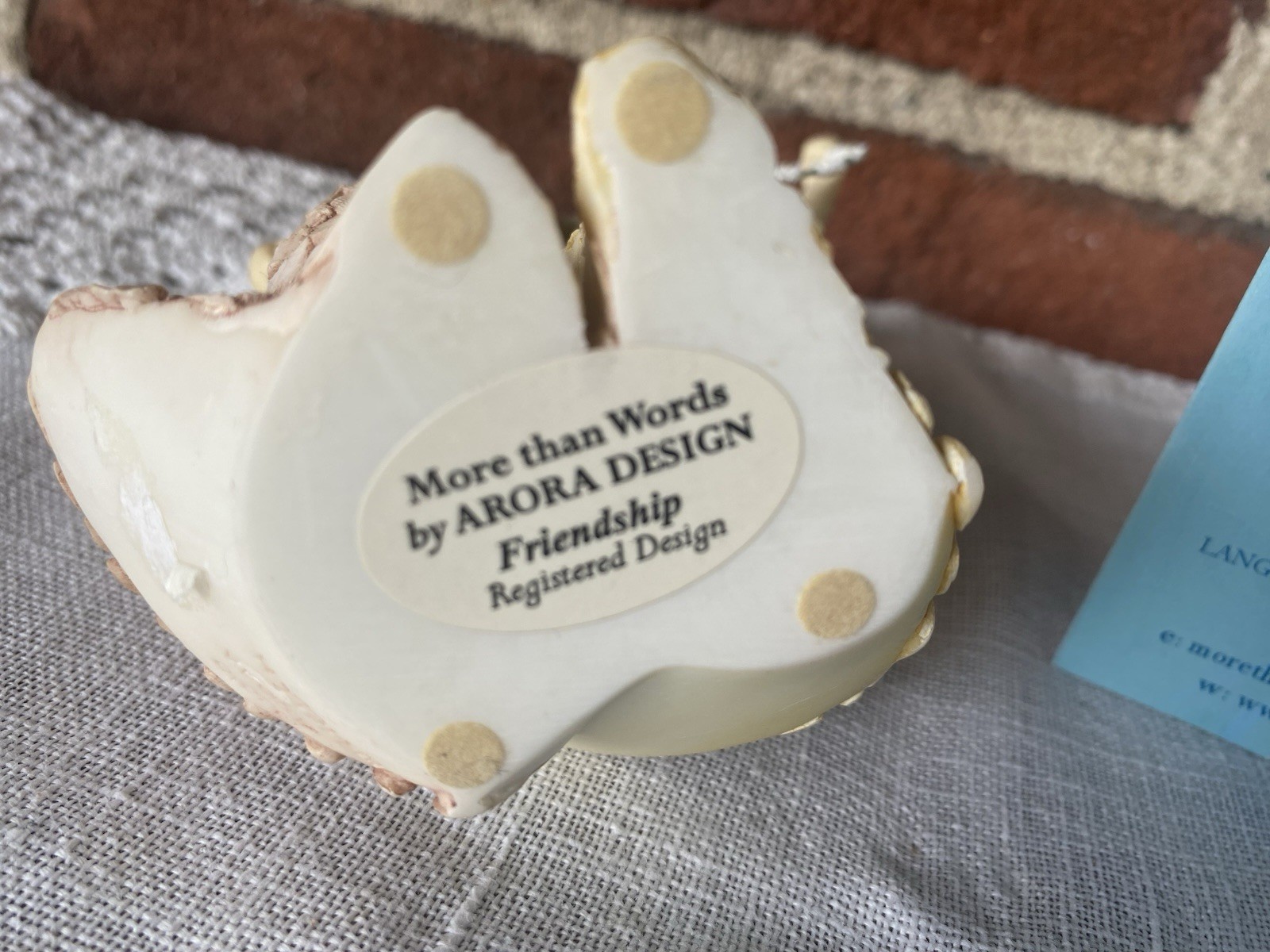 ”Friendship” More Than Words Figurine Arora Design Ltd