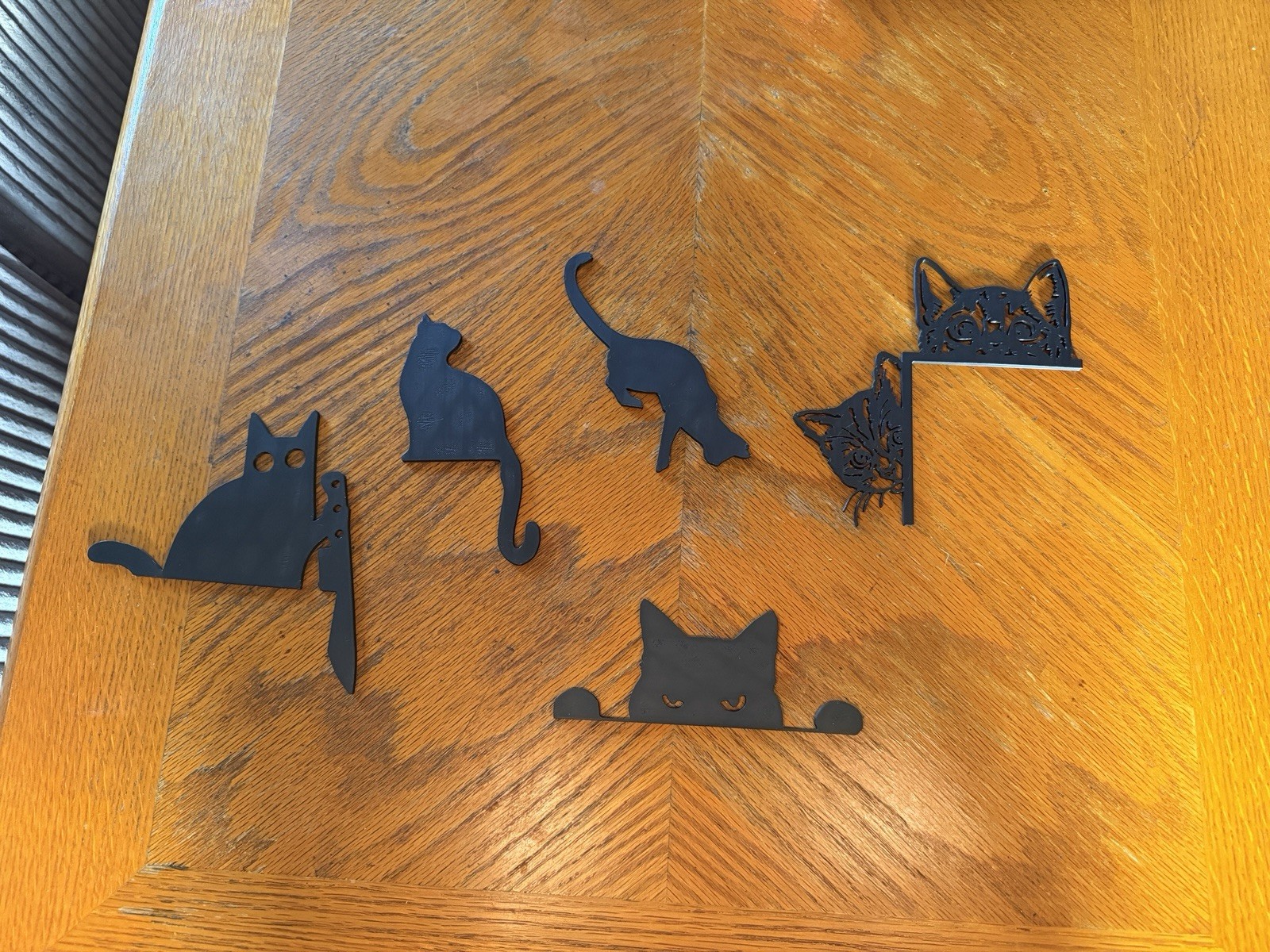 Cat Door Frame Topper Decorations – 5 PIECES