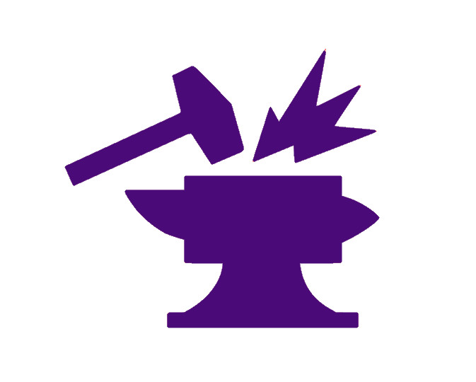 BLACKSMITH, FORGE, HAMMER, ANVIL, Decal Stickers for Cars, Laptops, Tablets