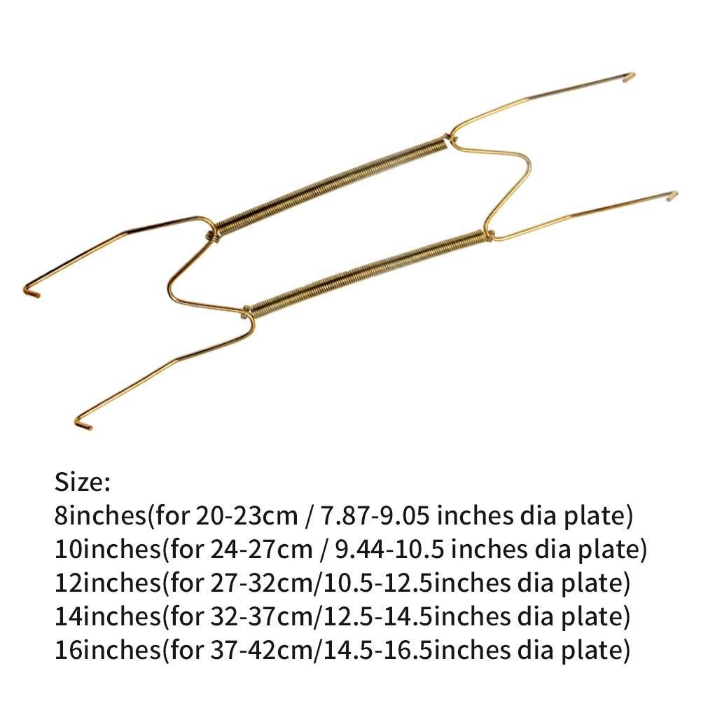 8 10 12 14 16Inch Plate Hangers for Walls Dish 16in, as picture show