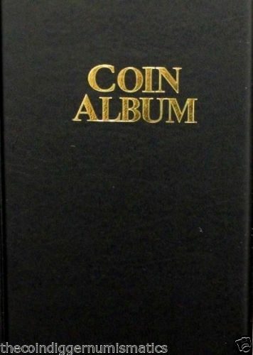 Whitman Coin Holder 2×2 Album 12 24 60 80 Pocket Wallet Storage Book of CHOICE