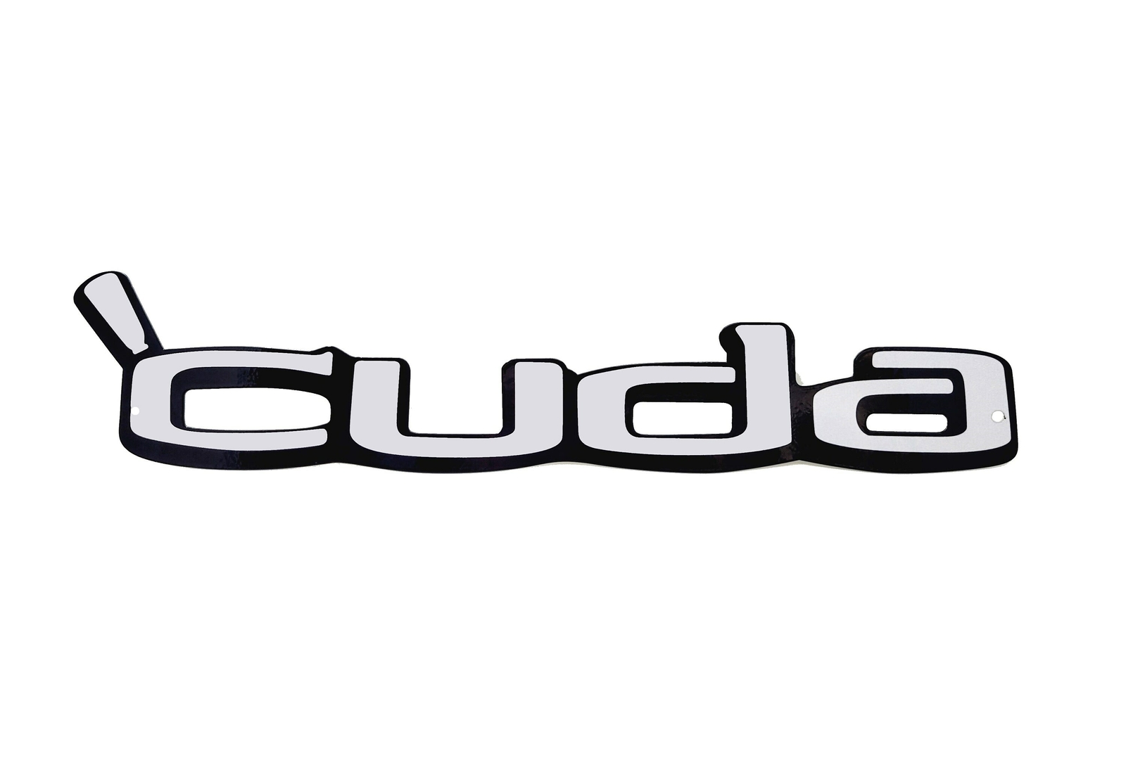 1970-1974 Plymouth ”CUDA” Script Steel Sign