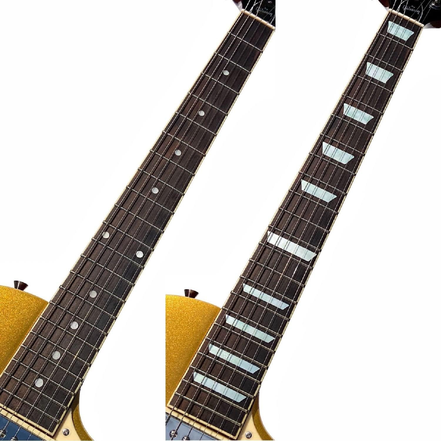 Guitar Fingerboard Fret Markers White Pearl Stickers Inlay