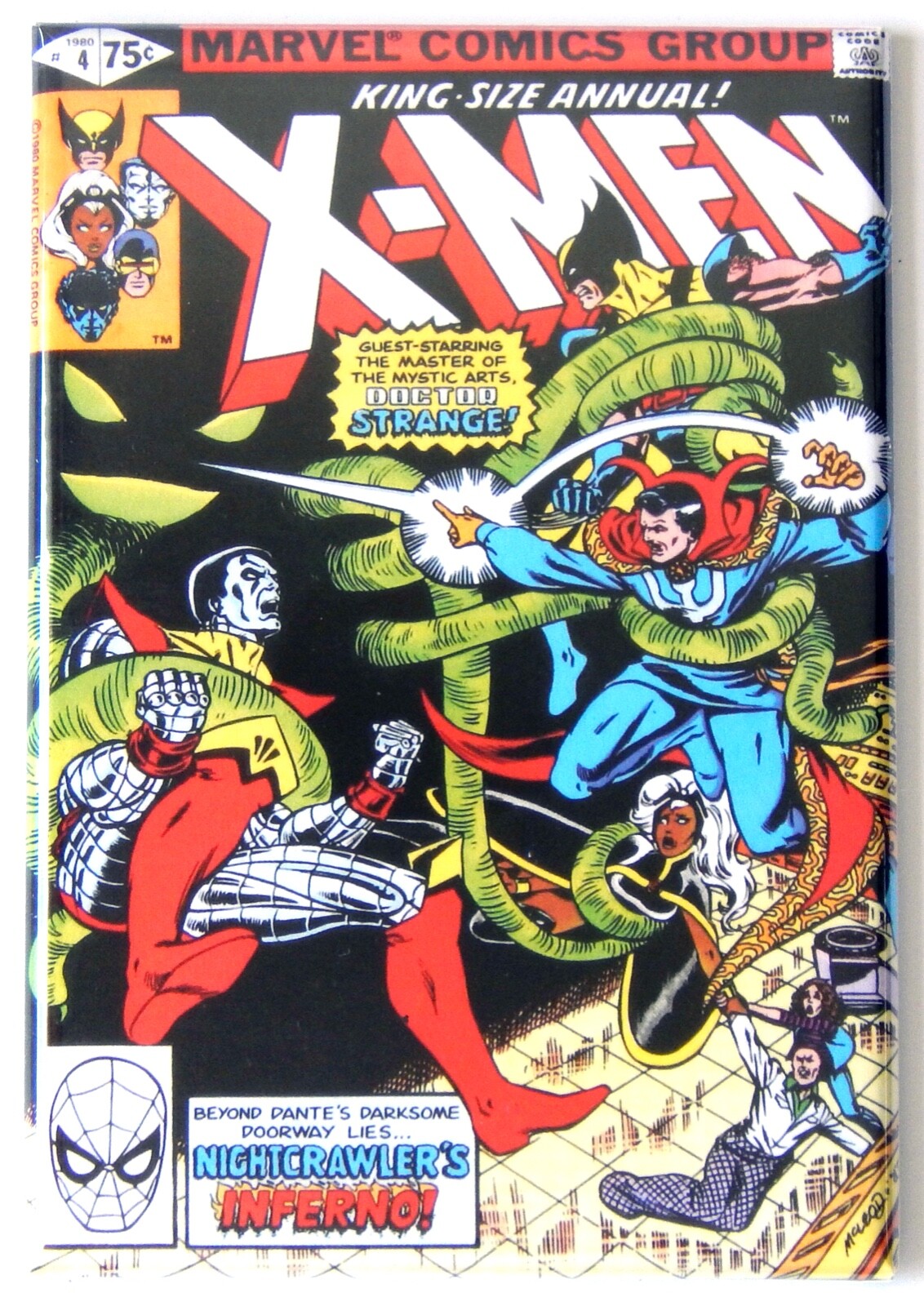 Uncanny X-Men annual #4 FRIDGE MAGNET comic book