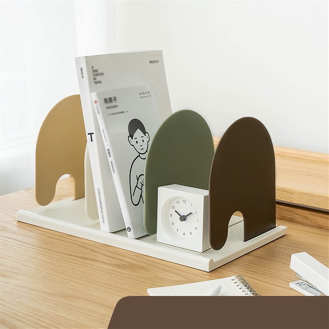 Bookends Desktop Decoration Creative Book Ends to Hold Books Home Living Room…