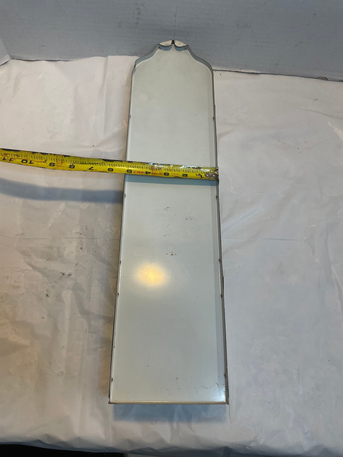 Vintage Metal Wall Mail Organizer Hanging Letter Bill Holder Mid Century