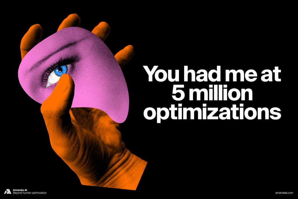 Reklamkoncept till amandaai