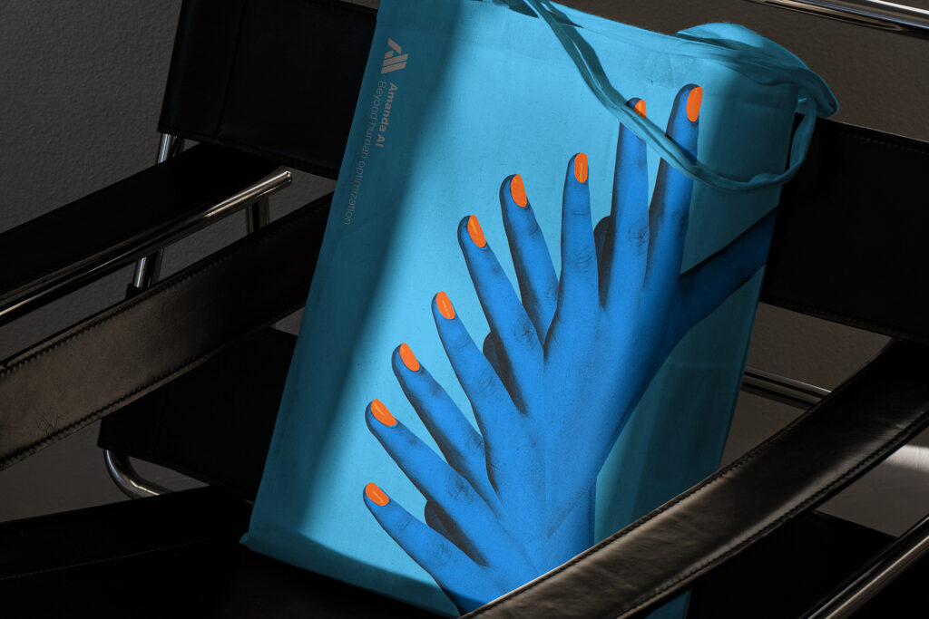 Väska framtagen till Amanda AI av Haus