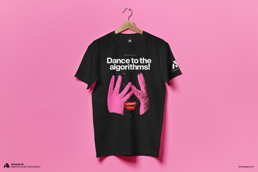 T-shirt till AmandaAI framtagen av Haus